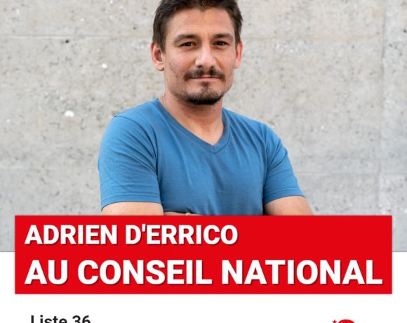 Adrien D’Errico, 37 ans, travailleur social